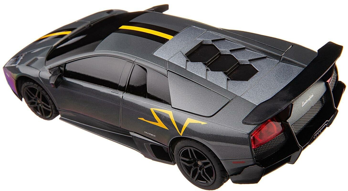 Машина р/у 1:24 Lamborghini Superveloce LP670-4, limited version, цвет серый металлик, 2.4G