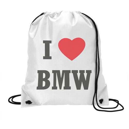 фото Сумка для обуви coolpodarok авто. i love bmw