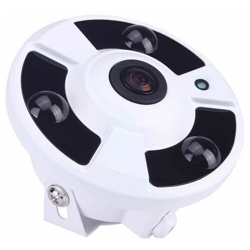 Сетевая панорамная IP камера рыбий глаз 2 мп угол обзора 180 градусов KAM062