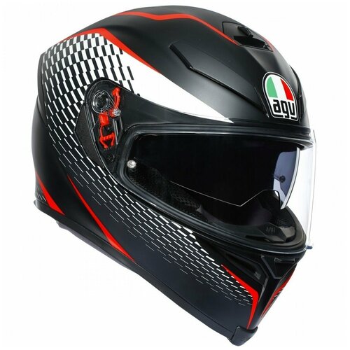 фото Шлем agv k-5 s multi thunder matt black/white/red xs