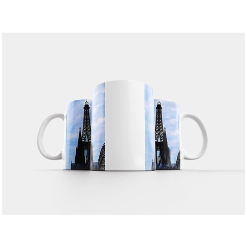 фото Кружка "кельнский собор, эйфелева башня, кёльн" 320 мл lotsprints
