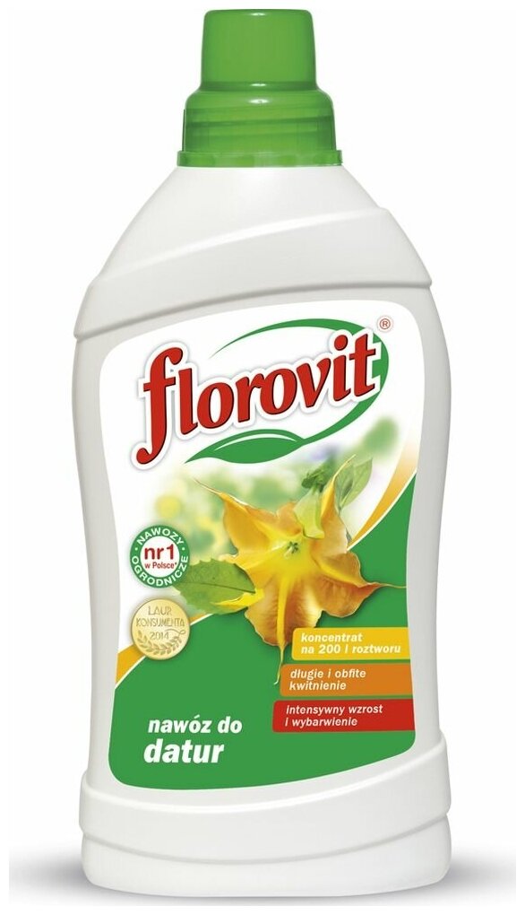 Удобрение Флоровит (Florovit) для бругмансии жидкое, 1 л - фотография № 1