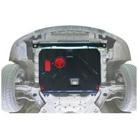 Защита картера двигателя и кпп hyundai, kia solaris, rio крепеж в комплекте сталь 1.5 мм черный автоброня автоброня 111.0 автоброня 111023431
