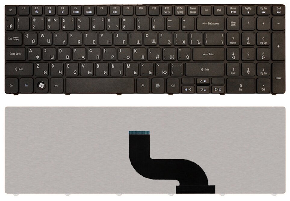 Клавиатура для ноутбука ACER Aspire 5349 черная