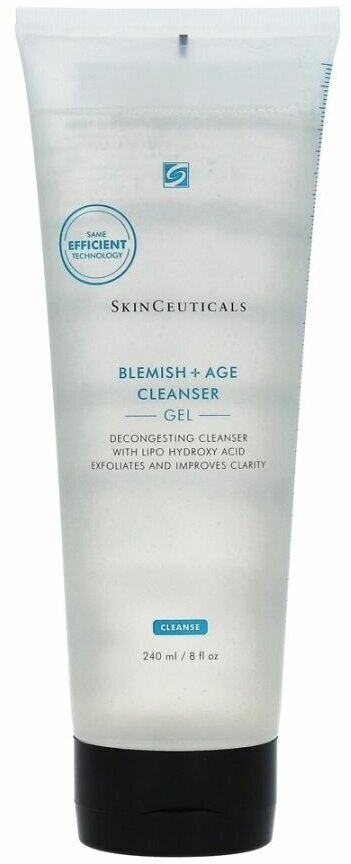 BLEMISH+AGE CLEANSING GEL SkinCeuticals, 240мл