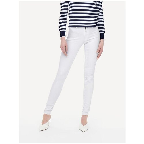 фото Only, брюки женские, цвет: белый, размер: l/32