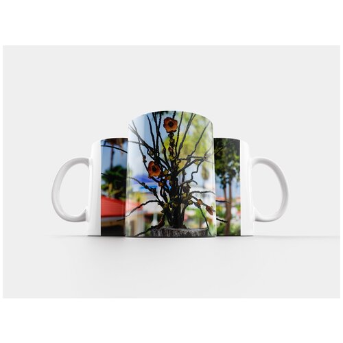 фото Кружка "цветочный, украшение, ветви" 320 мл lotsprints