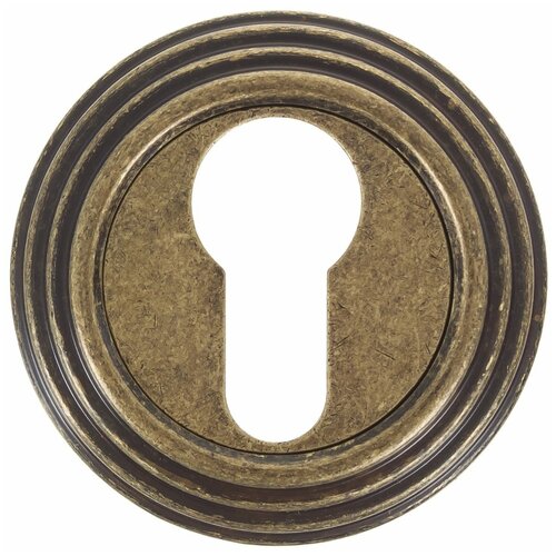 фото Накладка на цилиндр eds-sc v001 aged bronze, цвет античная бронза нет бренда