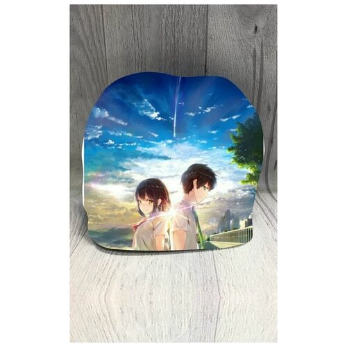 Шапка , размер 56, мультиколор шапка по аниме твоё имя your name 9