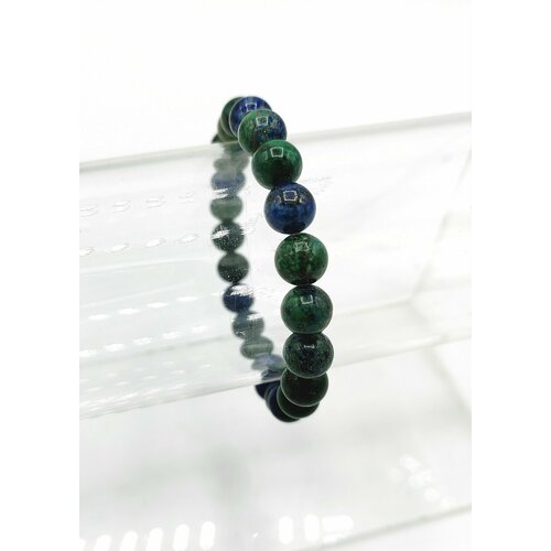Браслет-нить Apsara, азурмалахит, размер 17 см, зеленый, синий
