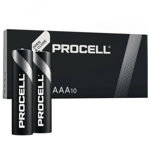 AAA Батарейка DURACELL Procell LR03-10BL MN2400, 10 шт.