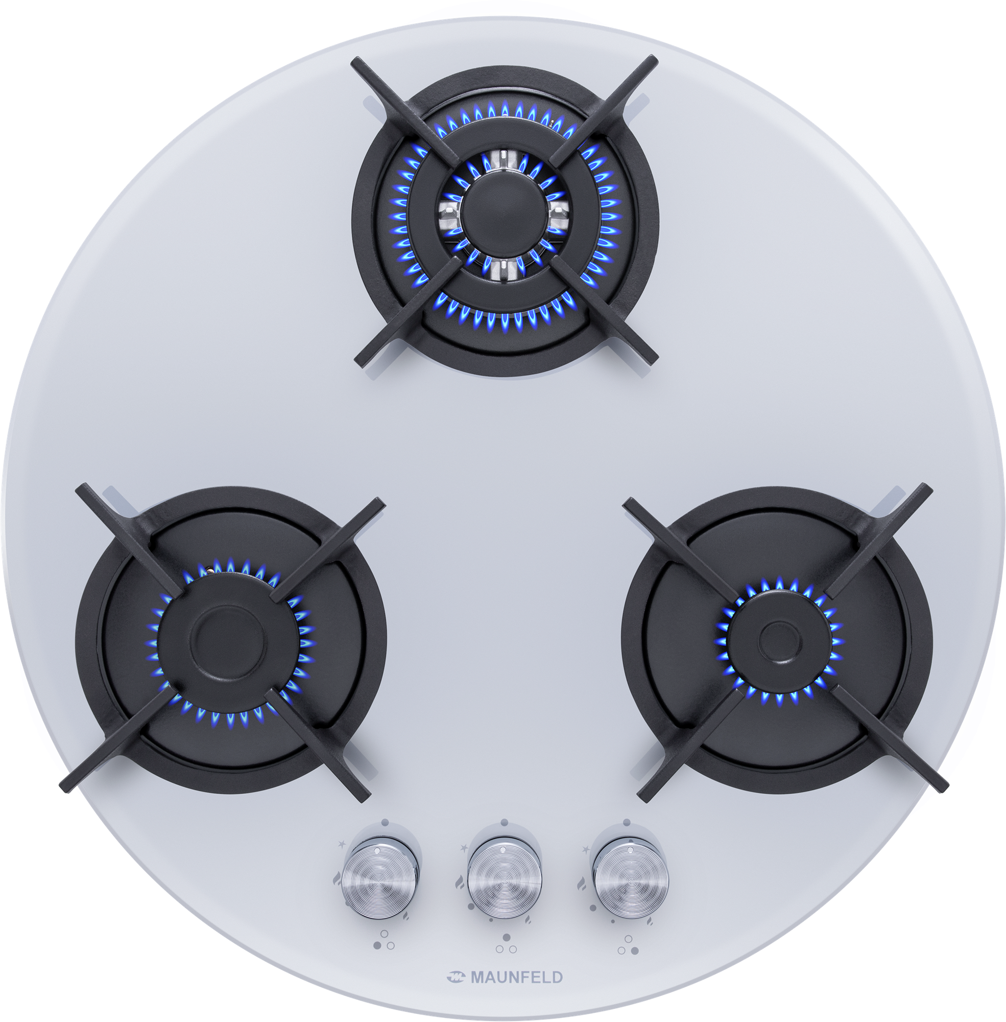 Встраиваемая варочная панель газовая MAUNFELD EGHG.43.23CW/G белый