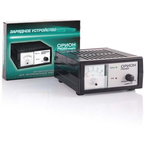 Зарядное устройство для АКБ Орион 12В 6А импульсное стрелочный амперметр 303500₽