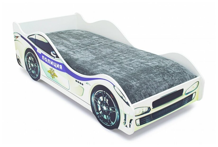 фото Детская кровать-машина «Тачка красная» с подъемным механизмом