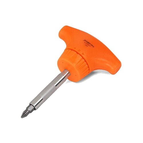 Отвеpтка трещоточная Snap-on короткая Т-обpазная SSDMRT1O