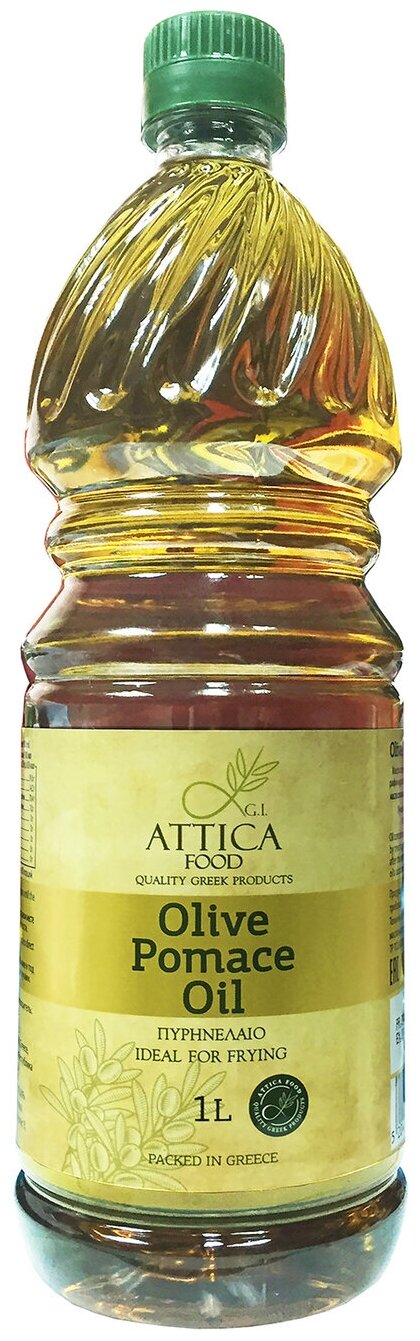 Оливковое масло Attica Food Pomace 1л (Греция, пластик)