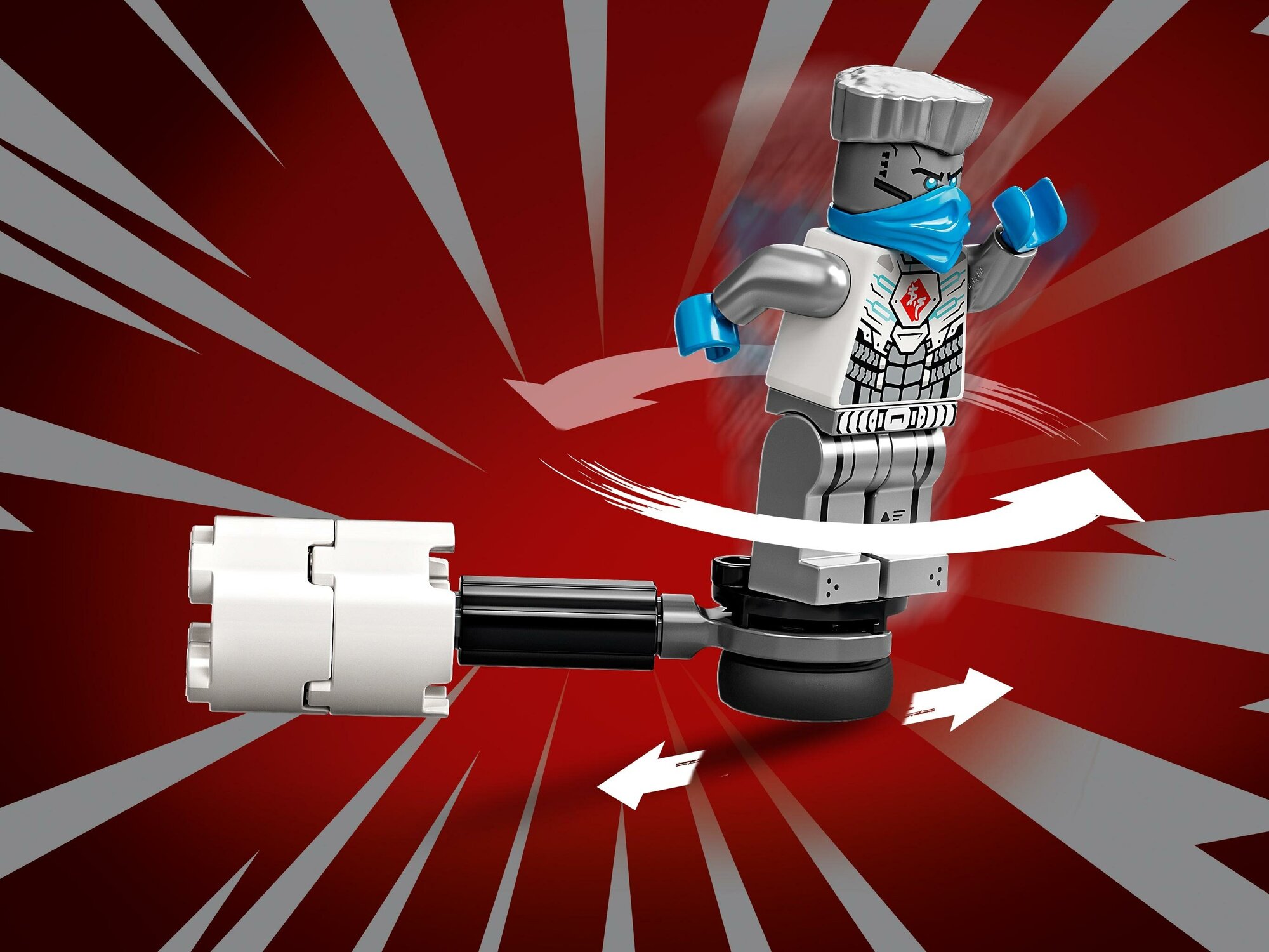 Конструктор LEGO Ninjago Легендарные битвы: Зейн против Ниндроида - фото №14