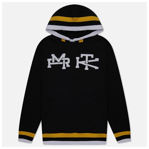 Мужская толстовка MARKET Stacked Logo Hoodie чёрный, Размер L