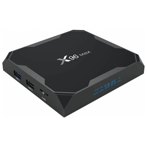 фото Смарт тв приставка x96 max tv box 2/16 гб android 9.0 zgm