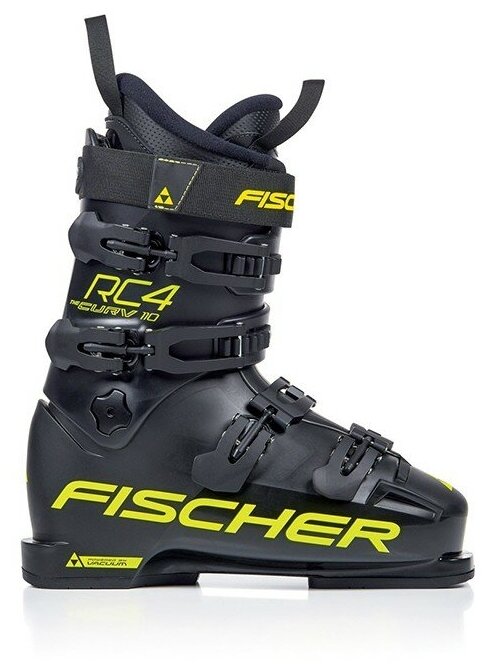 Горнолыжные ботинки Fischer RC4 The Curv 110 PBV Black/Yellow (19/20) (24.5)