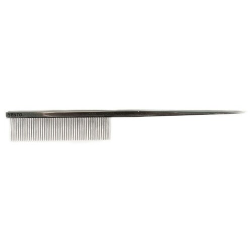 YENTO Needle Comb расческа со спицей 18,5 см, с зубцами 2 см, частота 2 мм