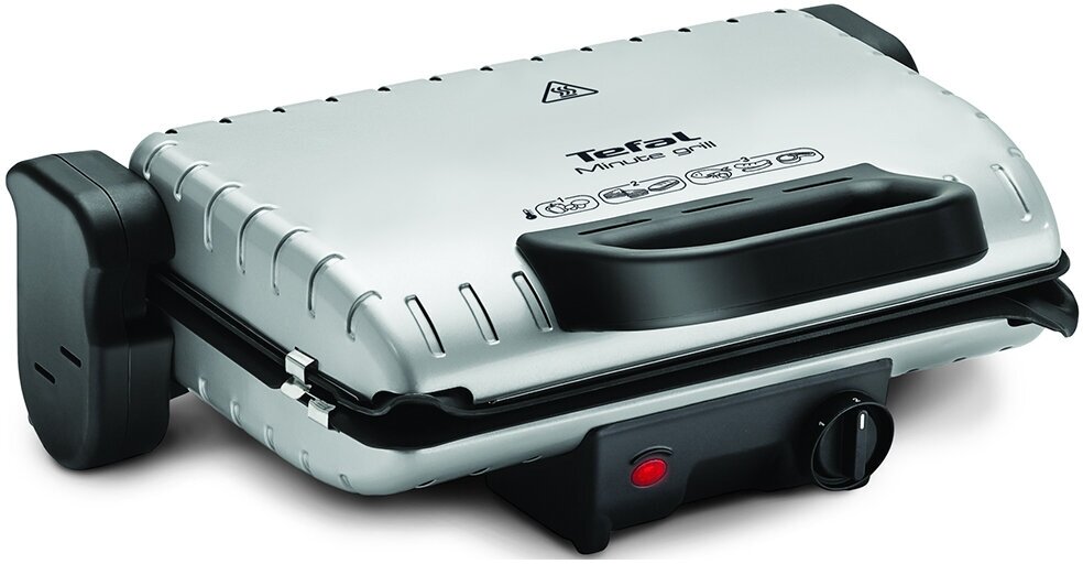 Электрогриль Tefal Minute Grill GC205012, серебристый