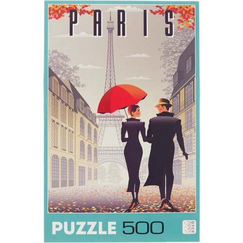 пазл фрея 500 деталей путешествие париж Пазл фрея 500 элементов PZL-500/24 Путешествие. Париж