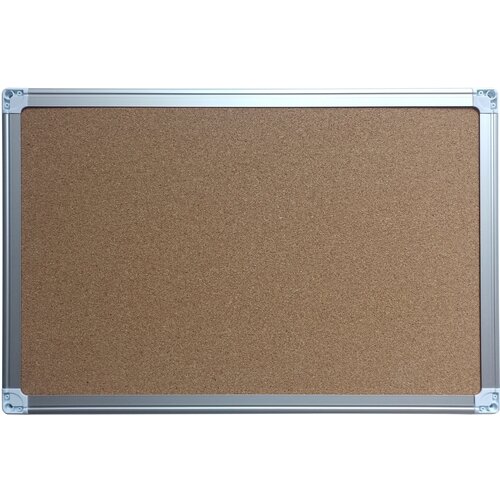 Доска пробковая Silwerhof 90x120см алюминиевая рама 3553₽