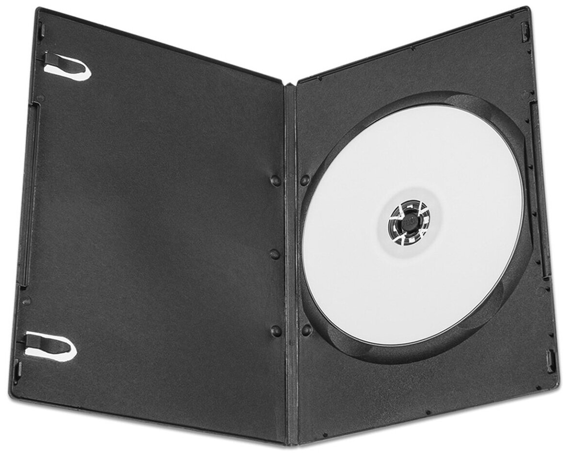 Коробка DVD Box для 1 диска 7мм (slim) черная