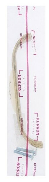 KERRON Ручка-скоба с фарфором, 128мм, Д139 Ш22 В32, оксидированная бронза SF10-09-128 OAB - фотография № 4