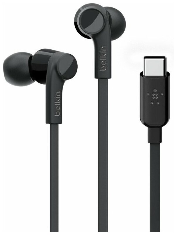 Belkin Soundform Headphones with USB-C Connector - Black