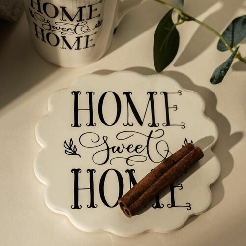 Керамическая пробковая подставка под горячее 679₽