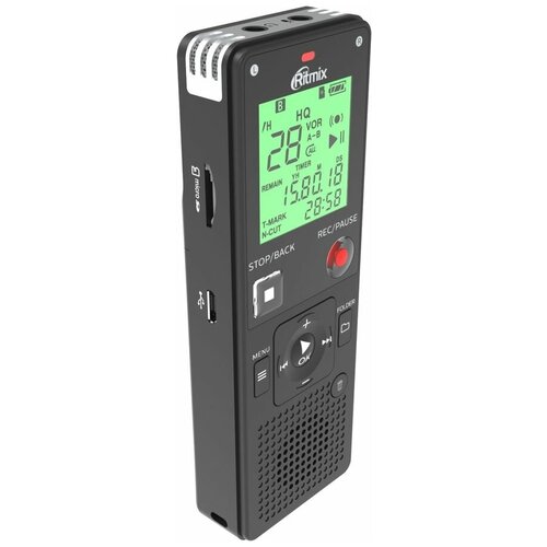 Диктофон Ritmix RR-820 8Gb Black