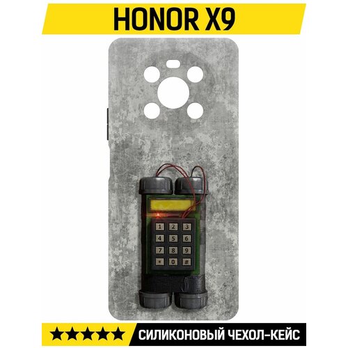 Чехол-накладка Krutoff Soft Case Cтандофф 2 (Standoff 2) - C4 для Honor X9 черный