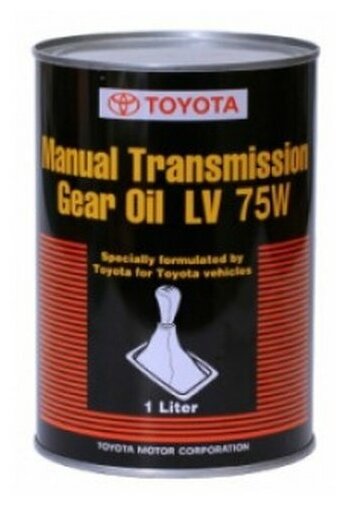 75w Масло Трансмиссионное Getriebeoil Lv Gl-4, 1л TOYOTA арт. 0888581007