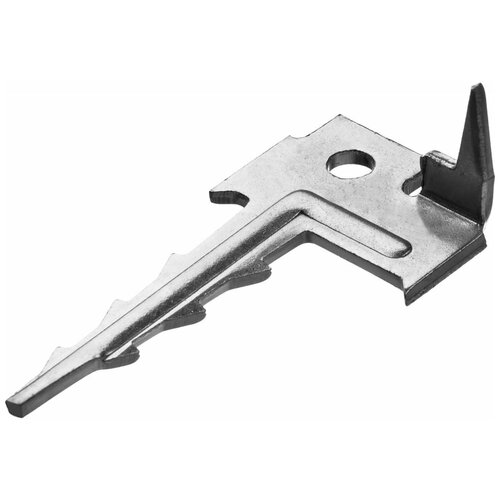 Крепеж-ключ с шипом для террасной доски ЗУБР 60 х 30 мм крепеж ключ с шипом для террасной доски 60х30мм