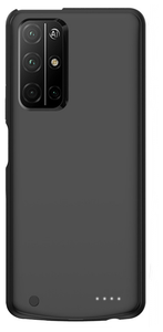 Фото Чехол-бампер MyPads с мощной аккумулятором на 6800mAh для Huawei Honor 30 (BMH-AN10) черный