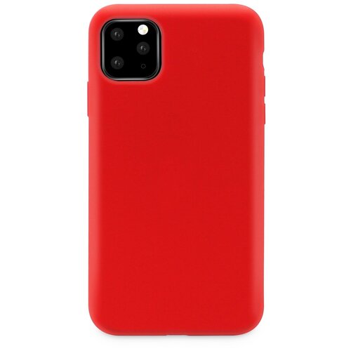 Чехол-накладка DYP Gum Cover для Apple iPhone 11 Pro Max 6,5 soft touch красный