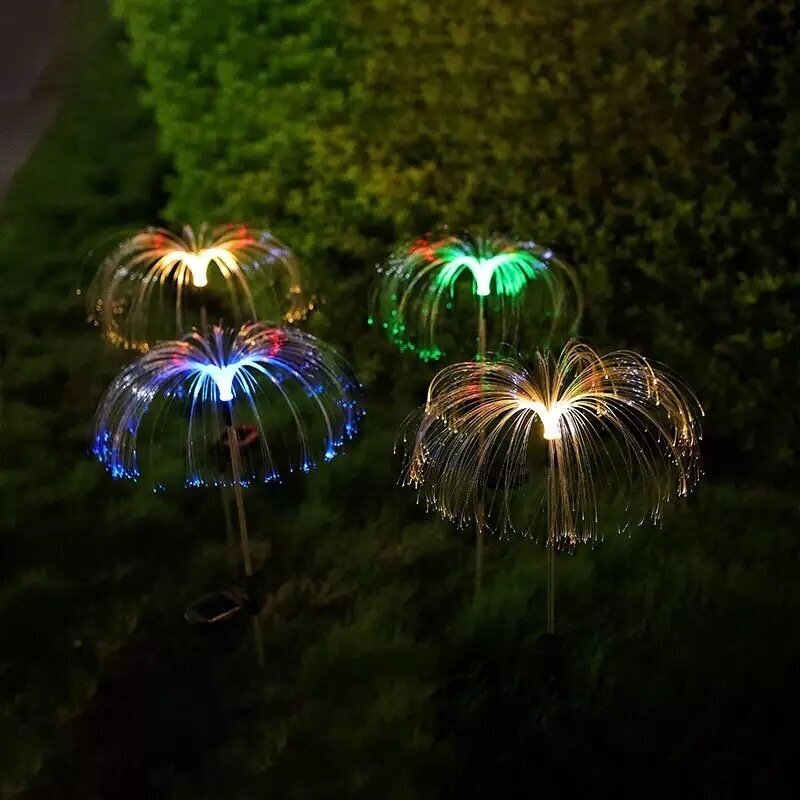 Садовая фигурка светильник медуза, 2 шуки - фотография № 8