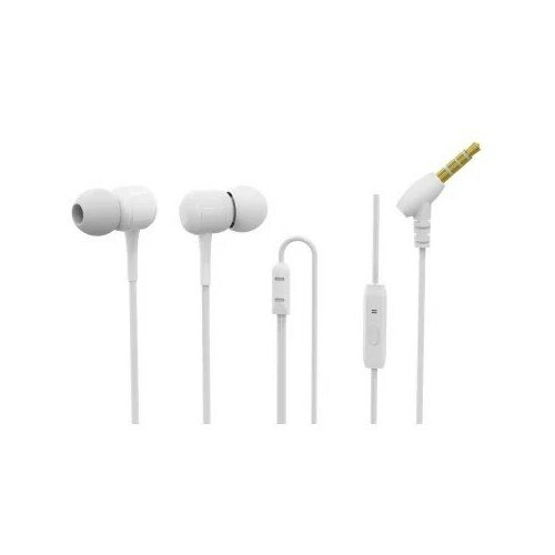 Perfeo наушники внутриканальные c микрофоном DRUM белые 60000₽