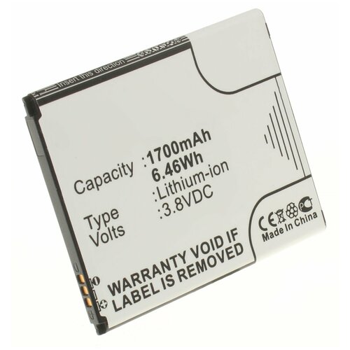 Аккумулятор iBatt iB-B1-M528 1700mAh для Samsung EB425365LU, аккумулятор ibatt ib b1 m478 3100mah для keneksi samsung sprint verizon eb595675lu