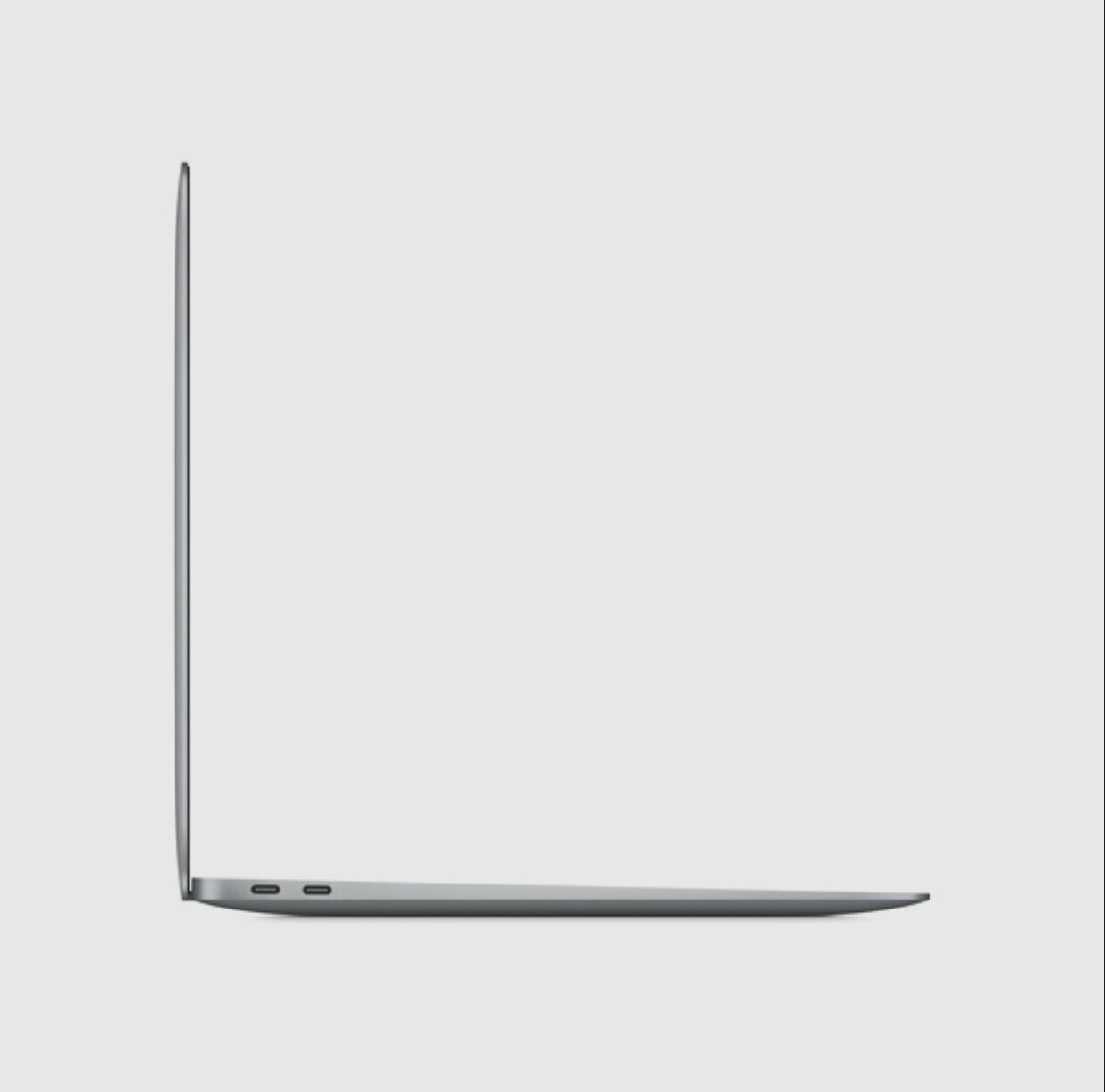 13.3" Ноутбук Apple MacBook Air 13 Apple M1 3.2 ГГц, RAM 8 ГБ, SSD 256 ГБ, Apple graphics 7-core, MGN63, серый космос, Русская клавиатура