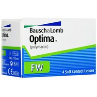 Контактные линзы Bausch & Lomb Optima FW, 4 шт., R 8,7, D -7