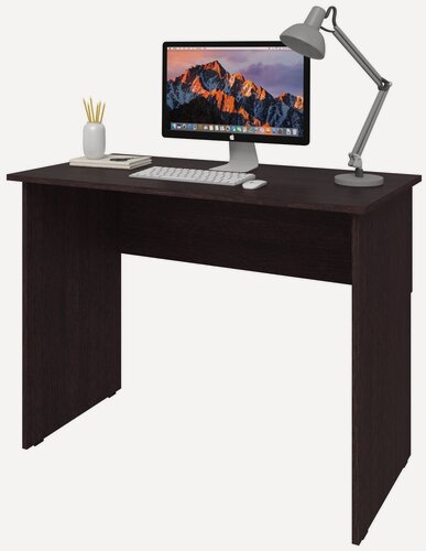Изображение товара Стол письменный СитиМебель Хит-18, ШхГхВ: 120х50х75 см, цвет: Венге