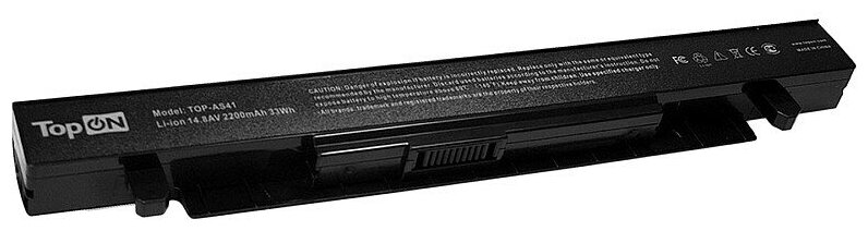 Аккумулятор для ноутбука Asus X550, X550D, X550A, X550L, X550C, X550V Series 2200мАч 14.4V TopON TOP-X550 - фото №7