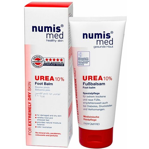 Бальзам для ног с 10 % мочевиной, 100 мл. Numis med