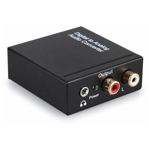 Конвертер ЦАП PALMEXX AY57A Digital to Analog Audio Converter (Toslink+Coaxial to L/R+3.5mm) protable 3 5mm jack coaxial optical fiber digital to analog audio aux rca l r converter spdif digital audio decoder amplifier