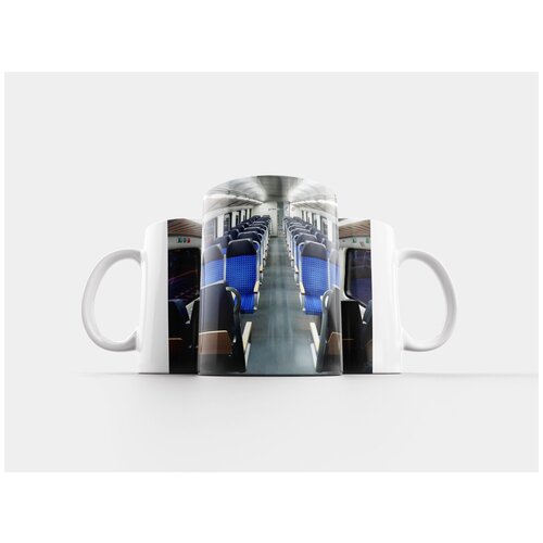 фото Кружка "тренироваться, рельс, купе" 320 мл lotsprints