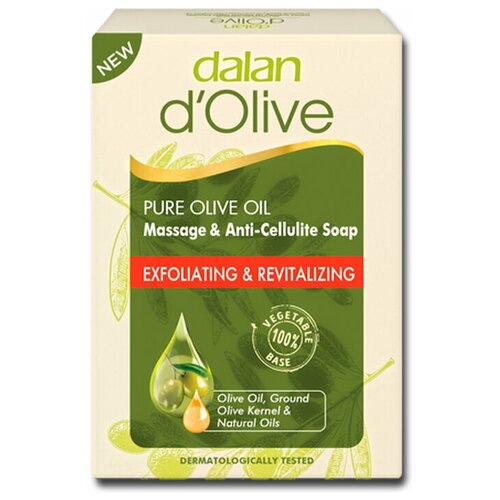 Мыло Массажное Оливковое Dalan d'Olive с антицеллюлитным эффектом.150г. березовое массажное масло с антицеллюлитным эффектом березняк 100 мл