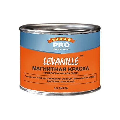 Магнитная краска LE VANILLE PRO OFFICE PAINT, 0,5л магнитная краска magpaint 5л